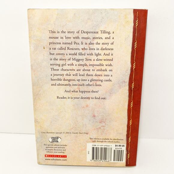 The Tale of Despereaux By Kate DiCamillo - Picture 3 of 3